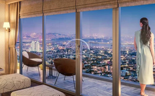 الشقق السكنية داخل المجمع في شيشلي