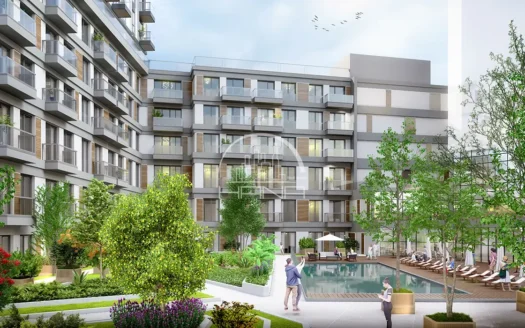 الشقق السكنية داخل المجمع في شيشلي