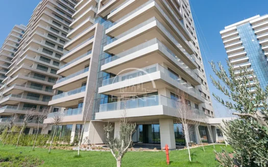 Bakirkoy towers in the center of Istanbul