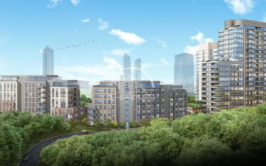 Maslak area , and the High-end apartments